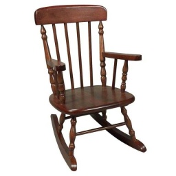 Classic Wooden Rocking Chair — solid wood